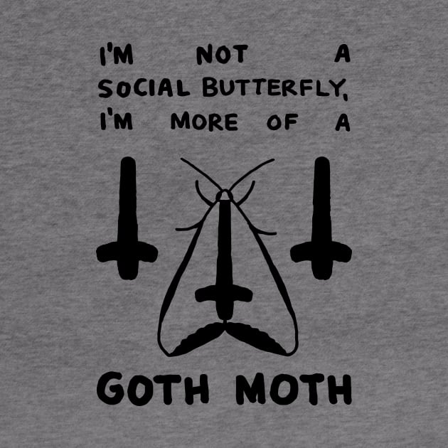 Goth Moth 2 by personalhell